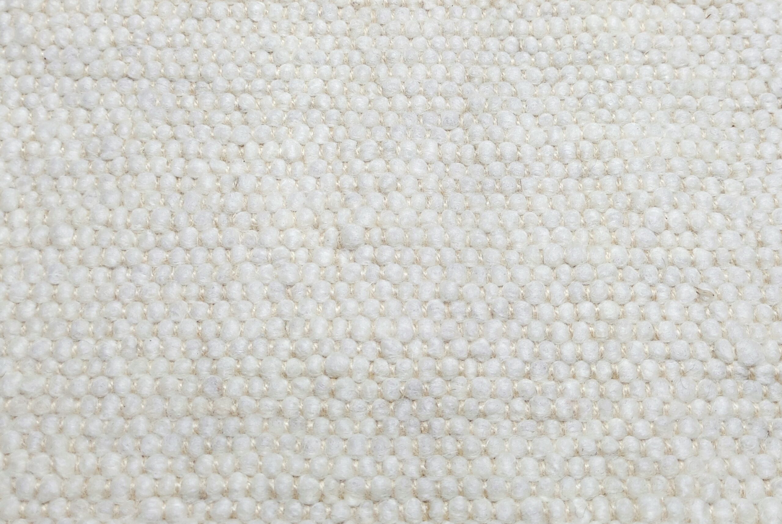 Wool carpet, white, N.Zealand wool
